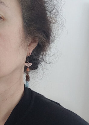 Boucles d'oreilles Fleur de Lotus