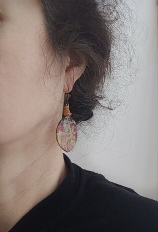 Boucles d'oreilles Femme avec un serpent